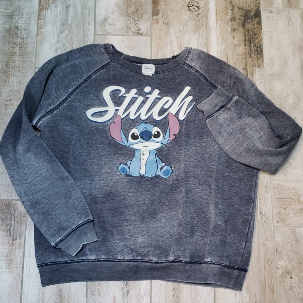 Distressed look Stitch sweatshirt